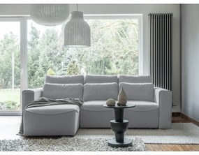 Divano letto angolare grigio chiaro (variabile) Homely Tommy - Miuform