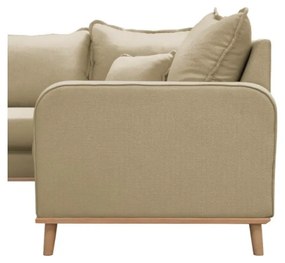 Divano angolare beige (angolo sinistro) Beata - Ropez