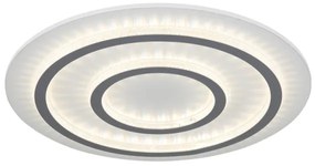 Globo 48042-60W - JAYDEN Lampada da soffitto LED dimmerabile 60W/230V, Ø55 cm, Bianca + Telecomando