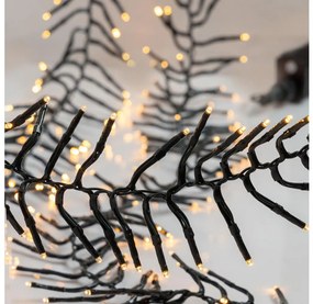 Catena luminosa natalizia LED da esterno CLUSTER 1512xLED/8 funzioni, 17 m, IP44, bianco caldo