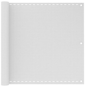 Paravento Da Balcone Bianco 90x500 Cm İn Hdpe /