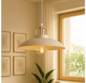 Brilagi - LED Lampadario a sospensione con filo FLAMENGO 1xE27/60W/230V bianco