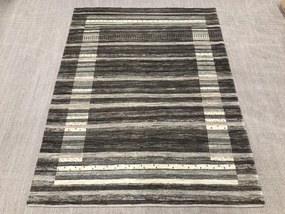 Loribaft Tappeto persiano 220 x 170 Grigio (Iran) Annodato A Mano