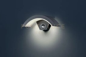 Ohio applique led 7,5 w 800 lm, 3.000 k alluminio arco con sensore ...