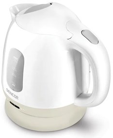 Sencor - Bollitore 1 l 1100W/230V bianco/beige
