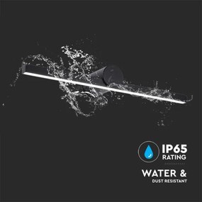 Lampada a LED per specchio da bagno 10W/230V 4000K IP65 nero