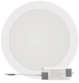 Plafoniera LED Rotonda 20W 2.000lm Ø225mm Osram LED Dimmerabile