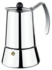 Cafettiera Italiana Monix M630006 Argento 6 Tazze Acciaio inossidabile