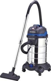 Aspiratore industriale a filo HYUNDAI 45030 serbatoio in inox 30l 1200W 20 kPa