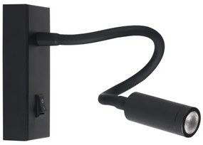 Kanlux 32522 - Lampada LED flessibile TONIL LED/2,7W/230V nera