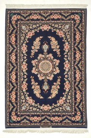 Isfahan Tappeto persiano 190 x 130 Blu (Iran) Annodato A Mano