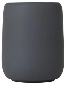 Bicchiere per spazzolino da denti grigio e nero Sono - Blomus