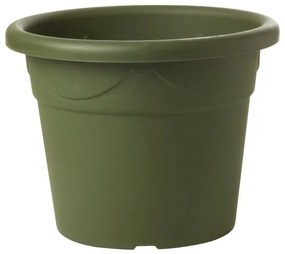 Vaso per piante e fiori CORINTO PLASTECNIC in polipropilene verde H 50 cm Ø 70 cm