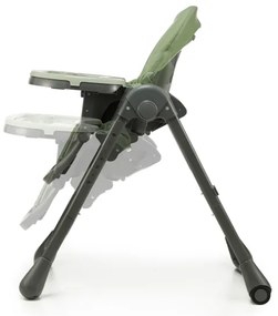 KINDERKRAFT - Sedia da pranzo per bambini TUMMIE verde