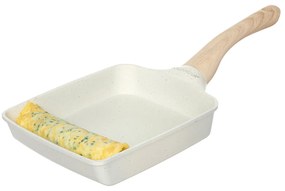 Padella rettangolare 19x15 cm Mini Mania crema