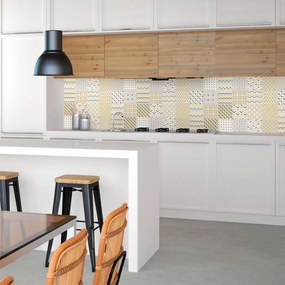 Set di 24 adesivi murali Scandinavian Tiles , 10 x 10 cm Stockholm - Ambiance