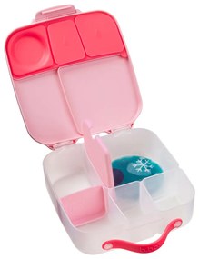 Box porta merenda grande – flamingo fizz