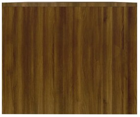 Tavolino da Salotto Rovere Marrone 90x50x41,5 cm in Truciolato