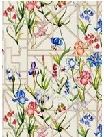 Christian Lacroix Carta da parati Fretwork Garden - Azur