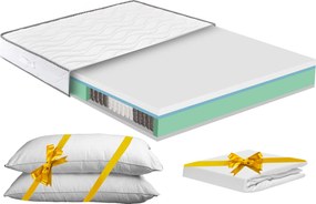 Materasso Memory e Molle Singolo 90x190 cm H25 Dispositivo Medico 1 Dormidea Deluxe...
