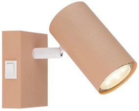 Globo 57911-1P - Faretto da parete ROBBY 1xGU10/25W/230V arancione