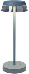Redo 90310 - Lampada da tavolo LED dimmerabile ILUNA LED/2,5W/5V 3000 mAh IP65 blu
