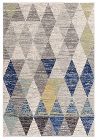 Tappeto blu 200x290 cm Muse Harlequin Blue – Asiatic Carpets