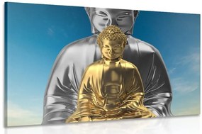 Stampa su tela – Buddha in meditazione
