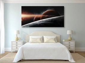 Quadro su tela – Pianeti nella galassia