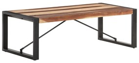 Tavolino Da Salotto 120x60x40cm İn Legno Massello /