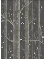 Tapete Woods & Stars von Cole & Son - Charcoal