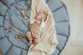 Play&Go Bloom nido per bambini Organic Dusty Blue