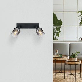 Globo 54308-2 - Faretto HUBERTUS 2xE14/40W/230V