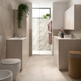 Vaso WC filomuro KERASAN flo, sedile escluso P 53 x L 37 x H 43 cm bianco