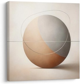 Quadro su tela – Astrazione di design cerchio