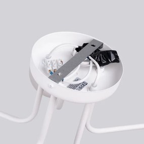 Sollux SL.1660 - Lampadario a sospensione con supporto rigido ASTRAL 5xG9/8W/230V bianco