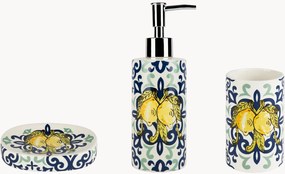 Set di 3 accessori da bagno in ceramica Amalfi