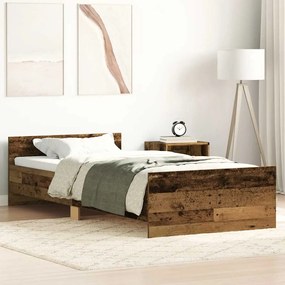 Giroletto Senza Materasso Legno Antico 90x200cm İn Truciolato /