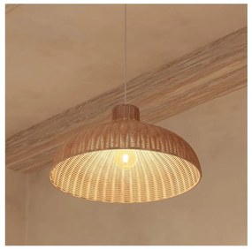 Atmosphera - Lampadario a sospensione con filo ORI 1xE27/40W/230V rattan