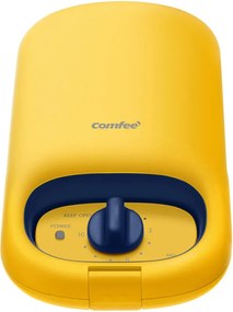 Comfeè MC-JK1312P201 piastra per waffle 1 waffle 950 W Blu, Giallo