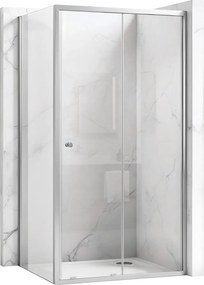 Cabina doccia Rea Primo Slide 110x80 Chrome