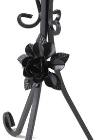 Portafiori 55x33 cm nero