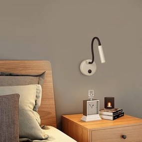 Brilagi - LED Lampada flessibile da muro MAYA LED/3W/230V 4000K beige