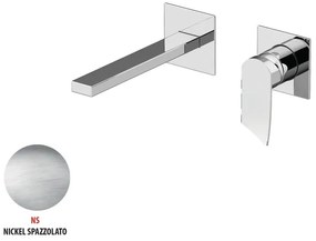 Rubinetto per lavabo ad incasso Soffio cromo spazzolato opaco GATTONI RUBINETTERIA