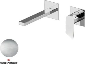 Rubinetto per lavabo ad incasso Soffio spazzolato opaco GATTONI RUBINETTERIA