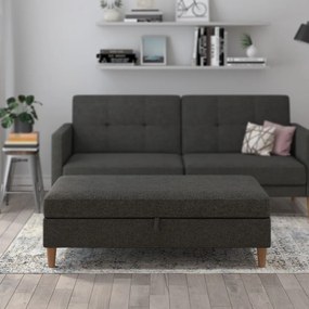 Poggiapiedi grigio scuro Lilly - Støraa