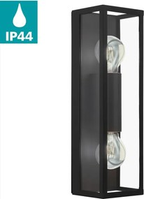 Eglo 99124 - Applique da bagno AMEZOLA 2xE27/60W/230V IP44