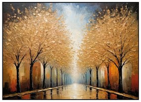 Quadro 50x70 cm Gold Avenue