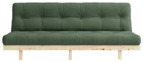 Divano variabile Verde oliva Lean Raw - Karup Design