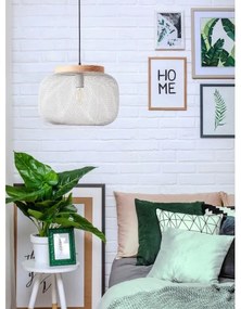 Brilliant - Lampadario a sospensione su cavo GIADA 1xE27/40W/230V Ø 39 cm grigio